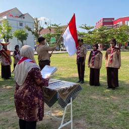 Pelantikan Unit Pramuka UNP Harapkan Kontribusi Positif Kampus dan Masyarakat