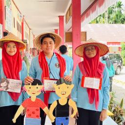 Mahasiswa Angkatan 2024 PGSD UNP, Pamerkan Media Ajar di SDN 08 Padang Sago