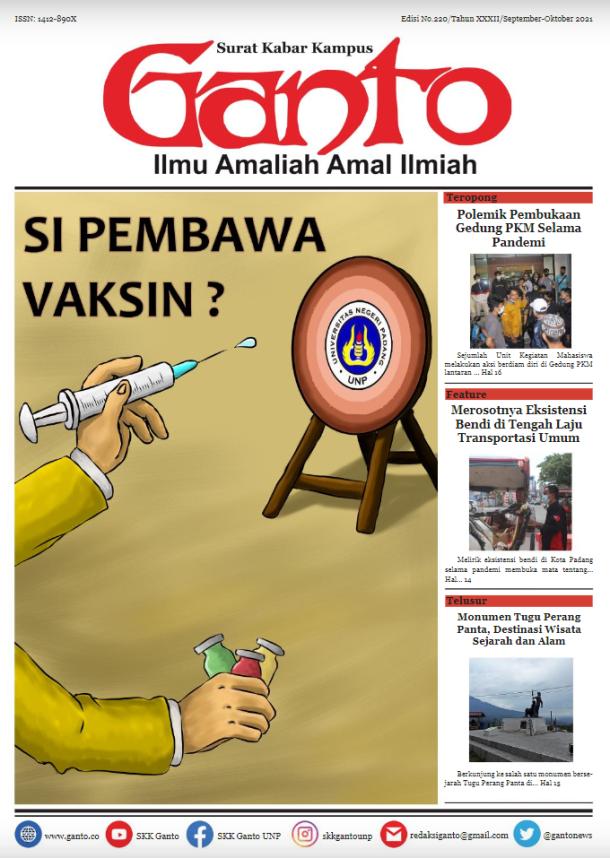Tabloid Ganto Edisi 220: Si Pembawa Vaksin